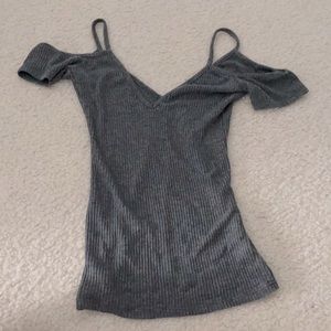 Grey tight cami